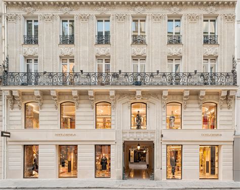 dolce gabbana store paris